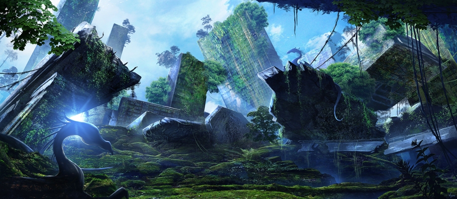 "Shattered" RPG - Landscape 1
